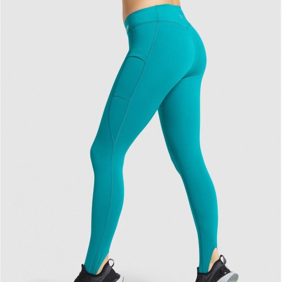 Gymshark Illumination Leggings - Emerald (size medium/30-31) - Picture 5 of 8